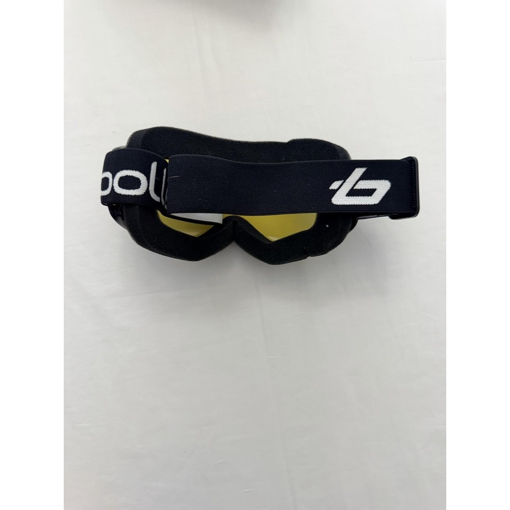 Bolle Mojo Ski Snowboard Goggles Mens Black Lemon Lens Anti-Fog UV400 20573 - Picture 5 of 6